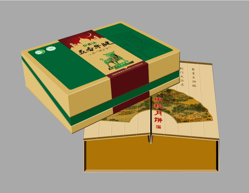 五香牛腱包裝盒印刷