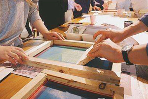 絲網印刷藝術玻璃工藝市場前景好